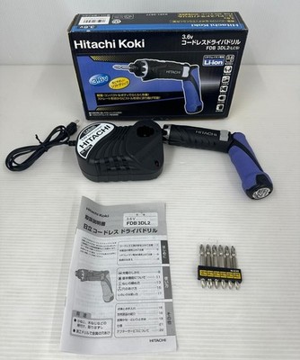 HiKOKI 3.6V Rechargeable Driver Drill with Battery and Charger FDB3DL2 Blue NEW