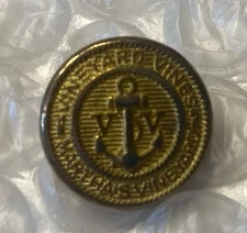 Vineyard Vines Replacement Blazer Cuff Button 5/8” Diam. Anchor Logo Solid Brass