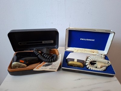 x2 Philips Philishave Elektrorasierer (Vintage) - Herren Badezimmer