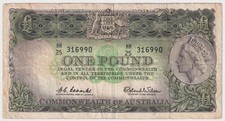 1961 One Pound Coombs/Wilson R34A Fine