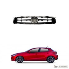 Kühlergrill Kühlergitter Grill schwarz passt für Mazda 2 DL DJ Baujahr 2014-2019