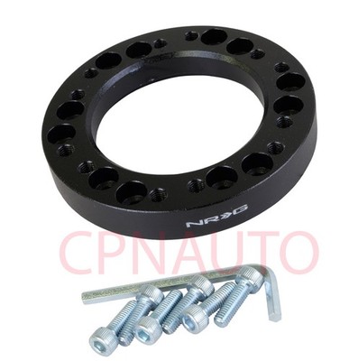 NRG Steering Wheel 0.5'' Hub Spacer Extension Adapter 6x70mm 6x74mm SRK-500BK