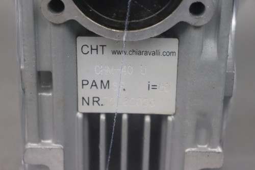 Chiaravalli CHM-40 U Worm Gear PAM63 B5 i=60 Unused OVP - Picture 3 of 7