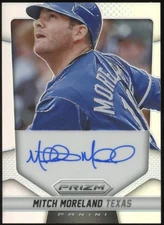 2014 Panini Prizm Autographs Prizms #MO Mitch Moreland Auto
