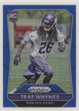 2015 Panini Prizm Rookies Blue Prizm Trae Waynes #293 1m8