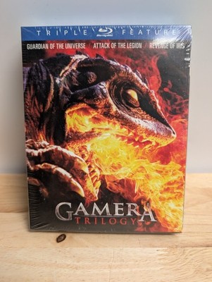 Gamera Trilogy (Blu-Ray, 2011) Triple Feature 3 Movie Set, New/Sealed