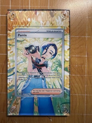 Perrin 220/167 TCG Sv06 Twilight Masquerade Extended Art Case | eBay