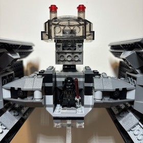 LEGO Star Wars Darth Vader&rsquo;s TIE Fighter #8017 + Custom Display Stand