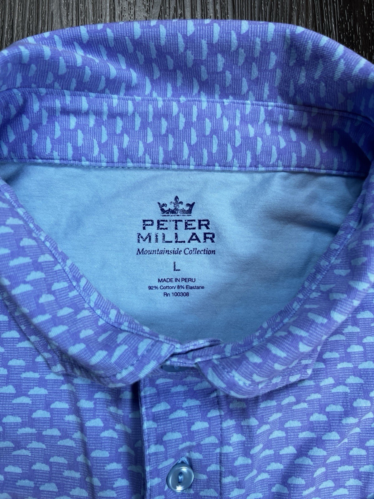 Peter Millar Men Large Mountainside Collection Bl… - image 4