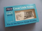 Boxed Peco Models Plastic O 165 Gauge 7mm 4 Wheel Box Van Kit OR 25