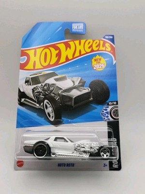 2025 Hot Wheels Hoto Roto White 158/250 Rod Squad 10/10