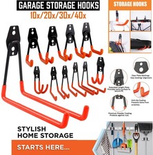 Garage Storage Hooks Wall Mount Heavy Duty Organization Utility Tool Hook Hanger