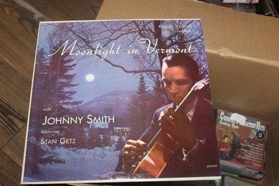 Johnny Smith Quintet/Stan Getz Moonlight In Vermont deep groove LP on Roost