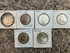 (6) - Silver Kennedy Half Dollars 90% And 40% Silver