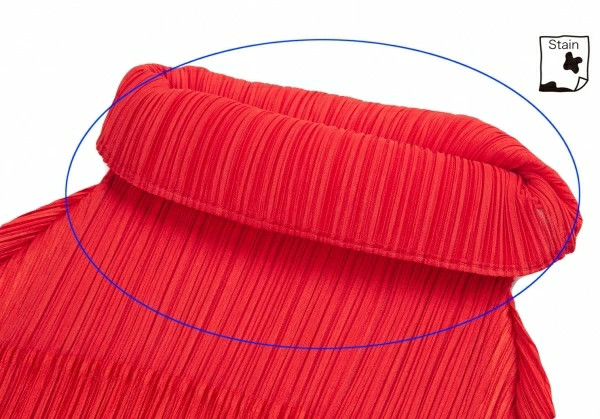 PLEATS PLEASE High neck different material switch… - image 5