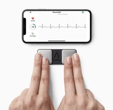 AliveCor Kardia Mobile ECG EKG Heart Monitor - Smartphone Compatible FDA Cleared