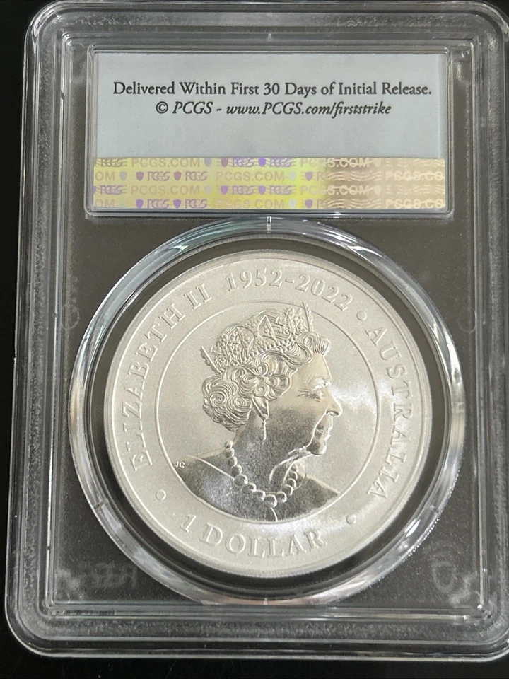 2023 P First Strike Australia PCGS MS70 Koala Qe II Reign 1952-2022 Foto 2 de 2