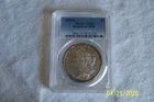 1879 s morgan silver dollar PCGS AU53 reverse of 1878, 90 % silver