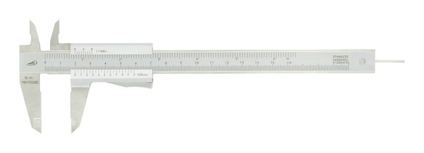 Helios Preisser Taschenmessschieber Momentfeststellung 150 Mm Rostfrei Rt-image