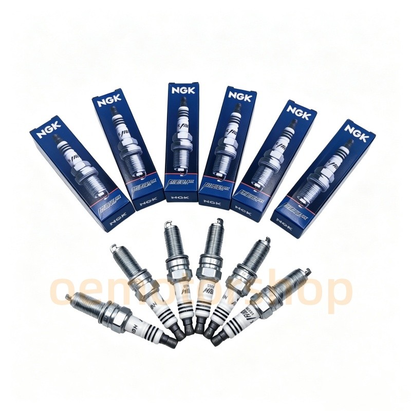 NGK 93175 Iridium IX Spark Plugs 6Piece Set Compatible with Acura Honda Kia RAM