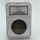 1890-CC Carson City Morgan Silver Dollar $1 – NGC VG-10 – 90% Silver – Scarce CC