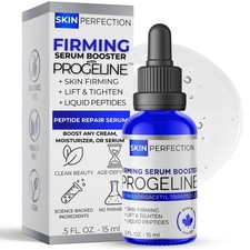 Skin Perfection Firming Serum Booster with Progeline Peptide Repair Serum Nec...