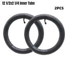 2 Heavy Duty 12 1/2" x 2 1/4" Tire Inner Tube Curved Valve Stem Razor Pocket Mod