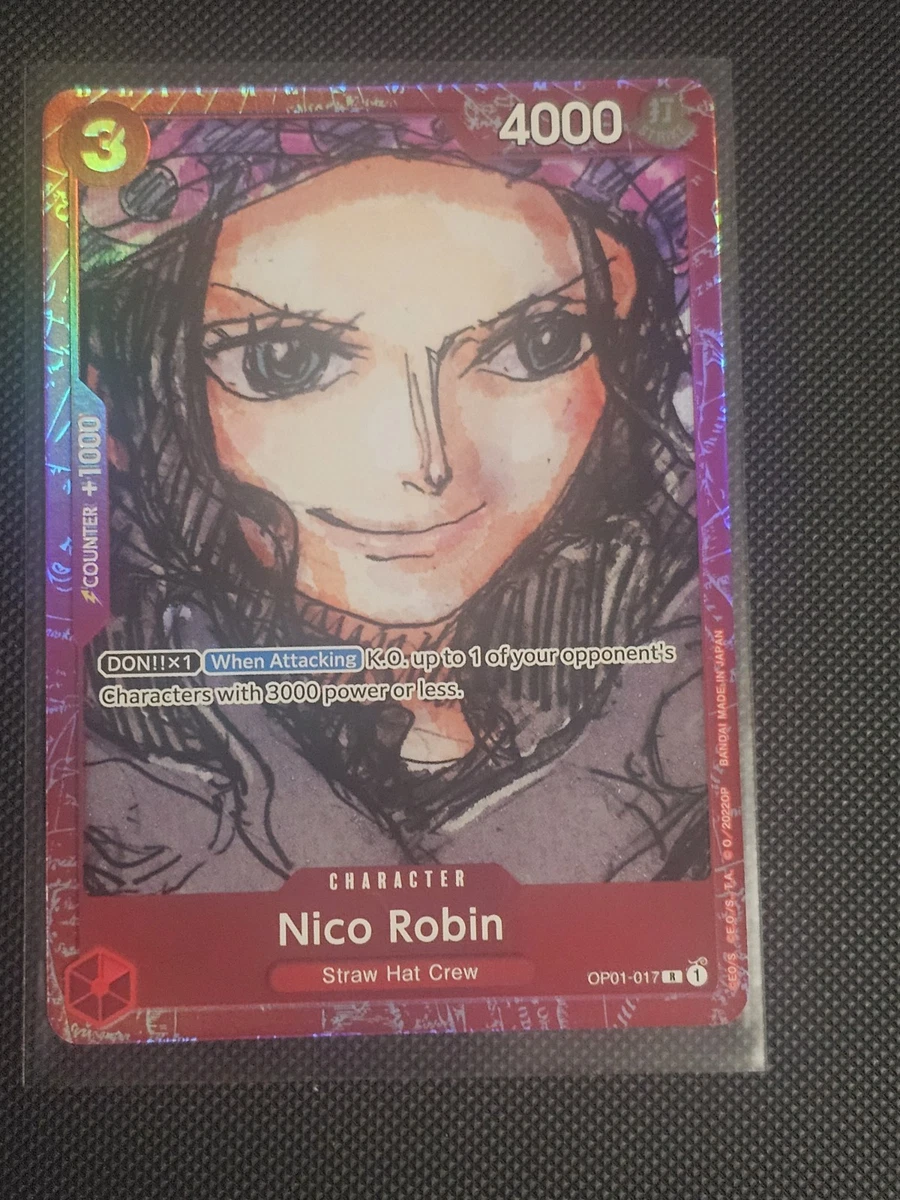 Nico Robin OP01-017 One Piece Promotion Cards for sale | eBay