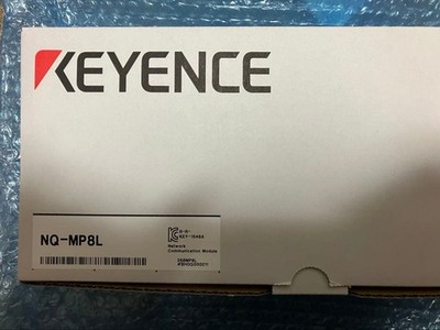 KEYENCE NQ-MP8L Master Module Ethernet PLC Controller with Manual Parts