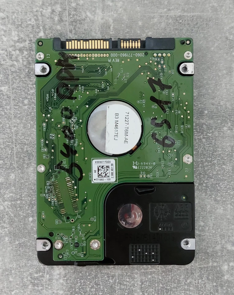 1 TB HDD 2,5 Zoll 9mm WD Blue 5400 RPM 6517 Betriebsstunden Laptop Festplatte - Bild 2 von 3