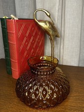 Amber Glass Lamp In Collectible Lamp Shades for sale | eBay