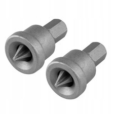 Bithalter PH1 x 25mm, 2 Stk. - Tiefenanschlag, Crv Stahl, 1/4 Zoll