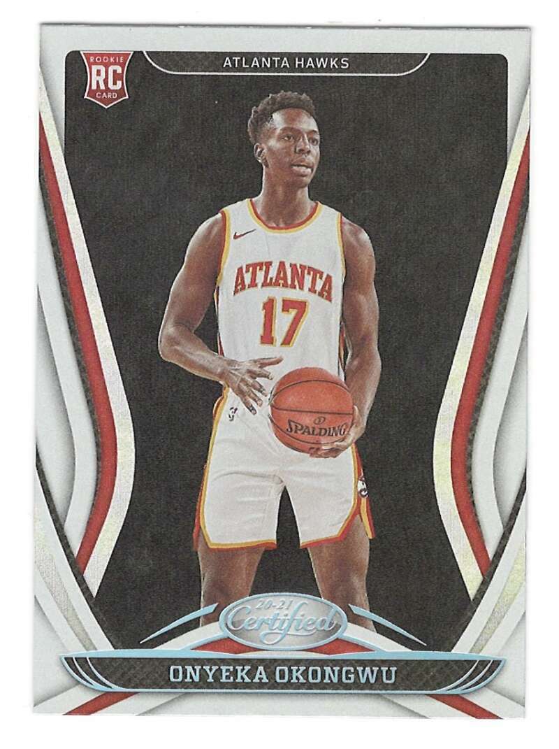 ONYEKA OKONGWU RC 2020-21 Panini Certified #195 ROOKIE Hawks ID:16298