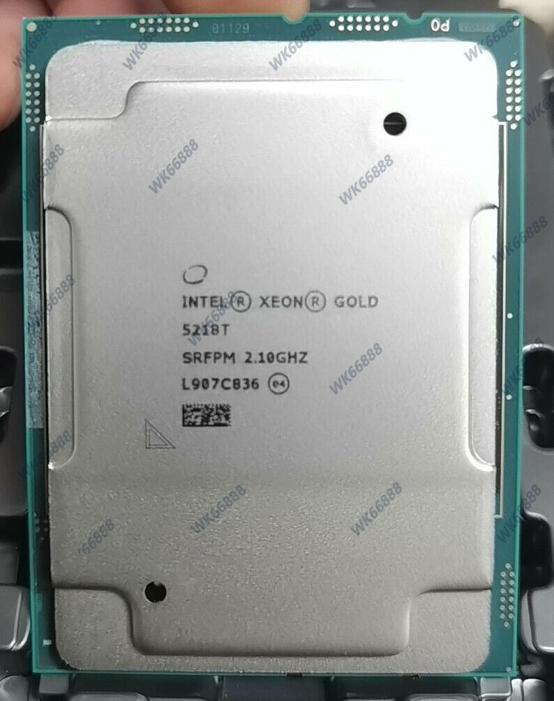 Intel Xeon Gold 5218T QS 16 core 32 thread 2.10GHz 3647 pin 105W CPU ...