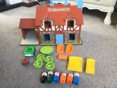 garage fisher price vintage