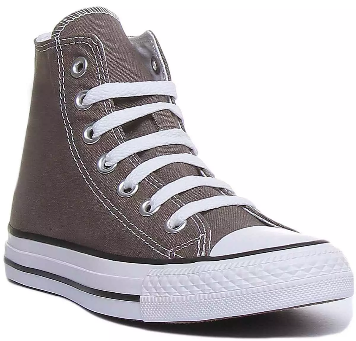 Converse Tout toile Montant Femmes Lacets Toile Baskets Taille