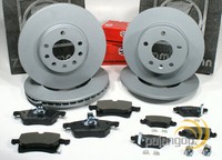 Zimmermann Bremsscheiben 280 Mm + 264 Mm BeläGe Vorne Hinten FüR Opel Zafira A