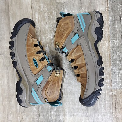 Keen Targhee III Mid Waterproof Boots Womens Sz 9 Lace Up Hiking Trail NEW NWOB