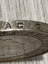 RARE misprinted 2003 Discovery of DNA Double Helix £2 COIN rare engraving issue