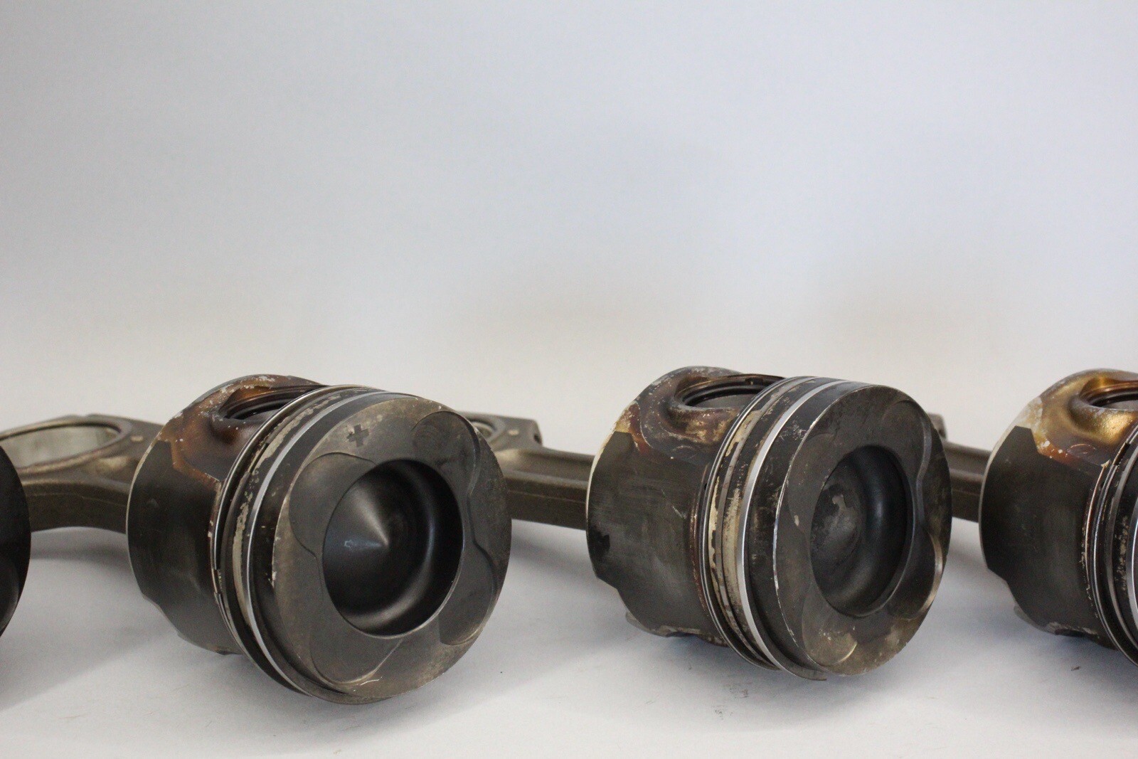 ✅ 09-13 BMW E70 E90 X5 335d M57 6-Cyl Diesel Piston and Connecting Rod Set 6 OEM