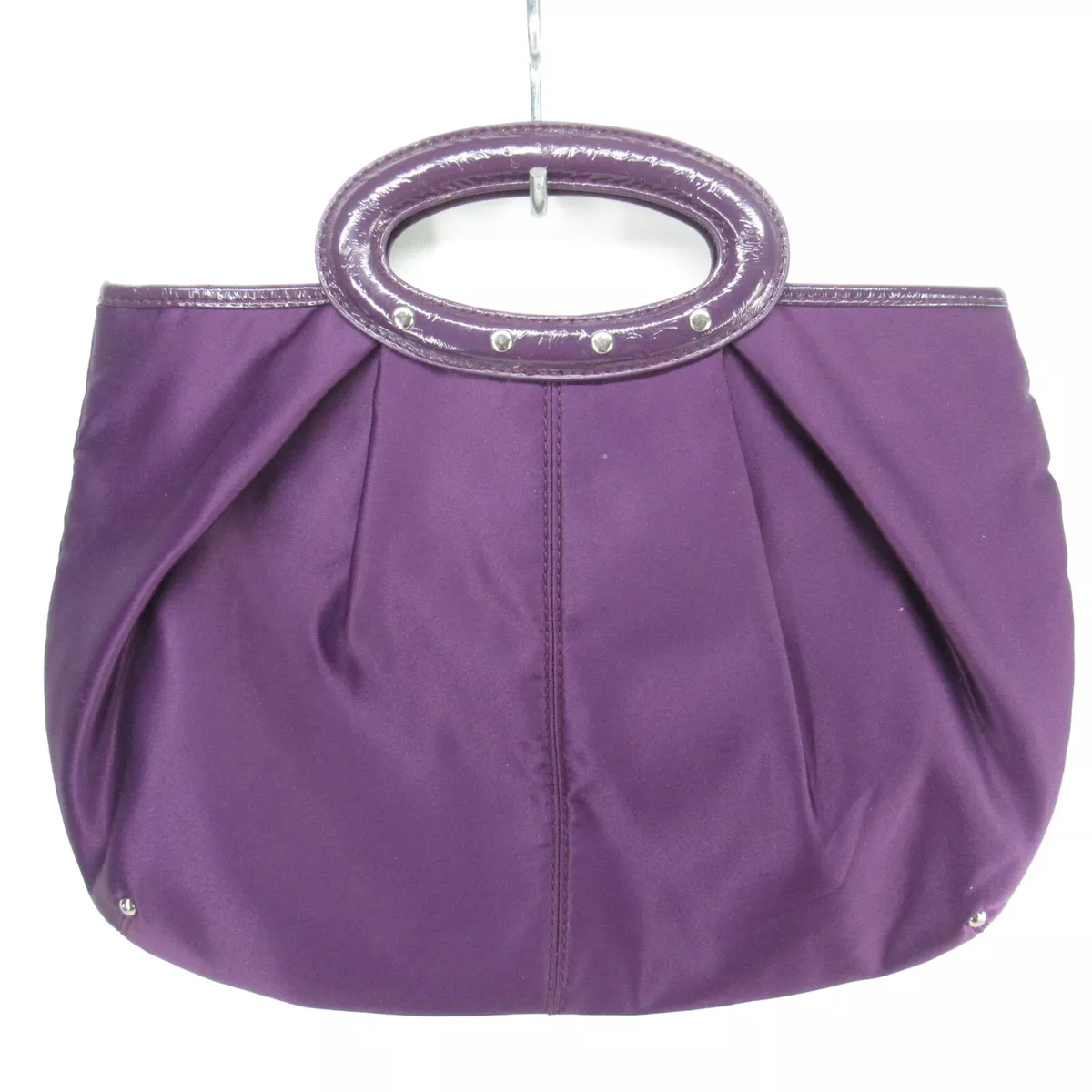 Purple satchel purse hot sale