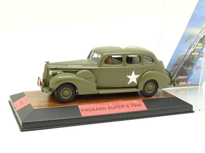 packard super 8 1940 police rextoys 1:43