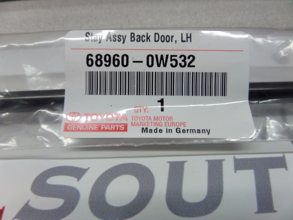 丰田普锐斯/普锐斯插件 2011 - 2015 后舱支撑减震器 正品 OE 原始设备制造商 — 第 3/3 张图片