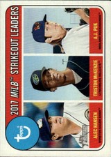 2018 Topps Heritage Minor League A.J. Puk / Alec Hansen / Triston McKenzie #200