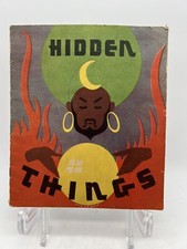 Hidden Things Vintage 1938 Children  s Book