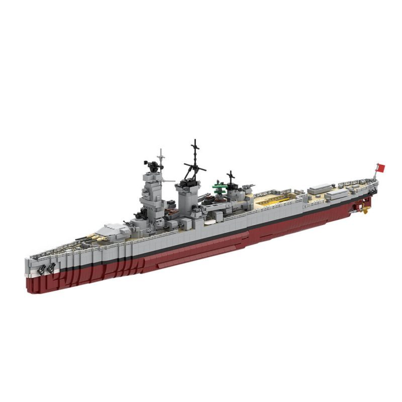 ZITIANYOUBUILD Military WWII German Admiral Hipper Heavy Cruiser 4147 Pieces