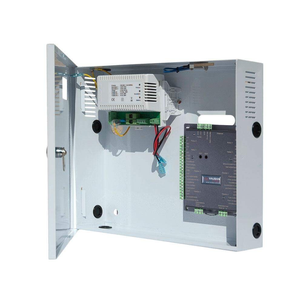 Centrale TCP/IP VERSO +1 220 coffret de gestion 1 lecteur avec alimentation 220-5A