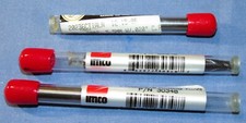 New IMCO Spector Carbide end mills 7/32 x 5/8 LOC 2 Flute x 2-1/2 OAL 3 Pcs Lot