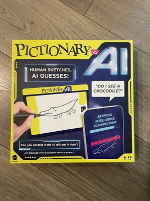 New Sealed Pictionary vs. AI Board Game -A.I. Artificial Intelligence ...