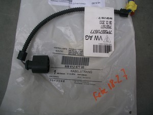 PORSCHE CAYENNE 15 16 17 18 ELECTRICAL WIRE WIRING HARNESS AIRBAG